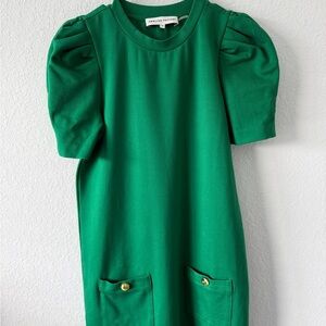 English Factory Vibrant Green Top